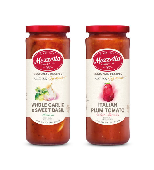 Mezzetta Packaging illustrations