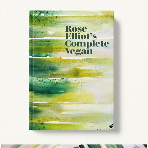Rose Elliot's Complete Vegan book cover illustration