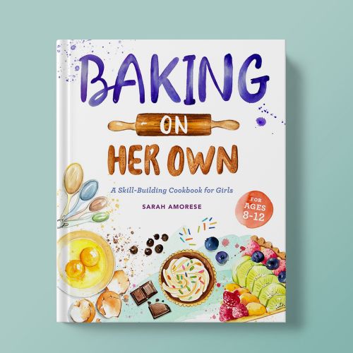 Book cover design of Baking On Her Own