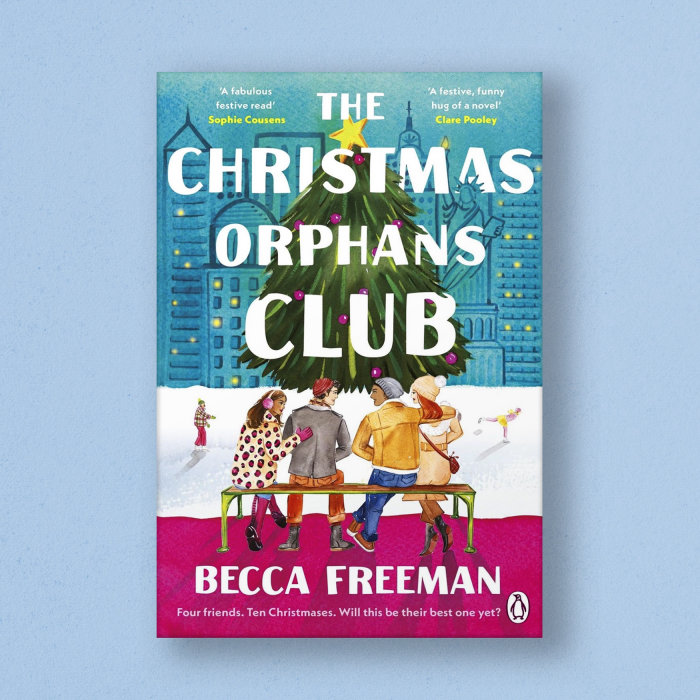"The Christmas Orphans Club" book cover jacket