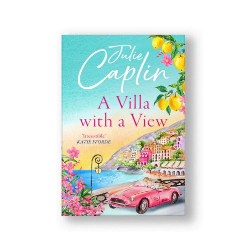 The cover artwork unveils 'A Villa With a View'