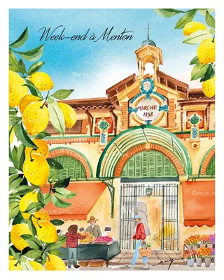 Menton, South of France