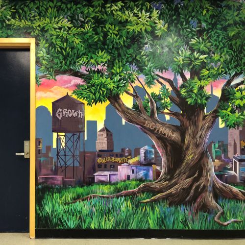 Esther Stimphat Street Art & Mural Illustrator from United States