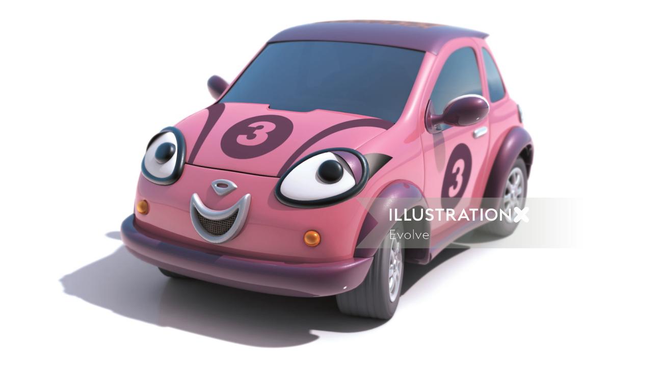 Illustration of car