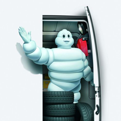 character design of Michelin tyres
