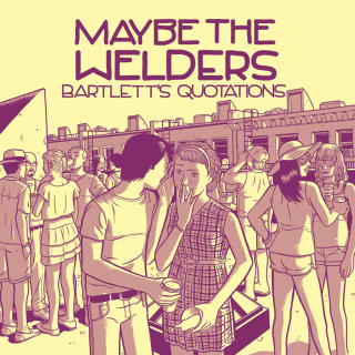 La portada del álbum infantil de la banda Maybe The Welders.