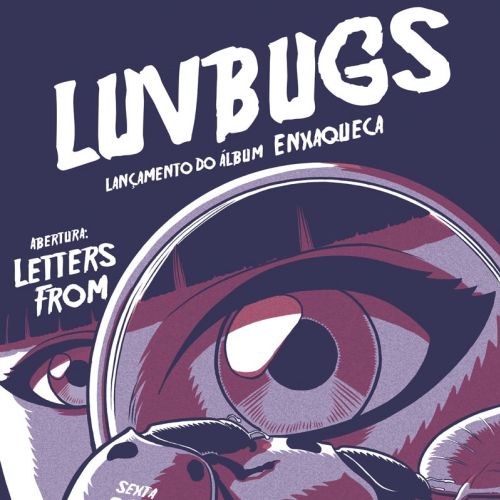 Luvbugs band gig poster