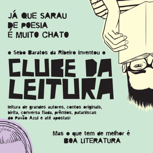 banner for the baratos da ribeiro bookstore