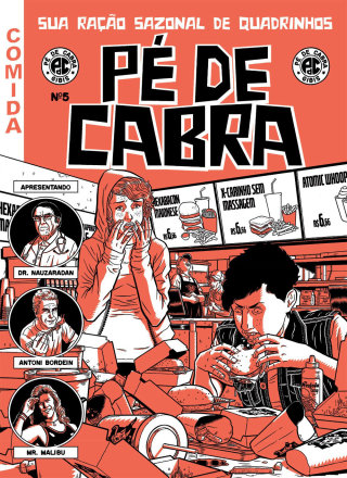 Fabio Lyra spotlights food industry in comic-themed magazine's fifth issue