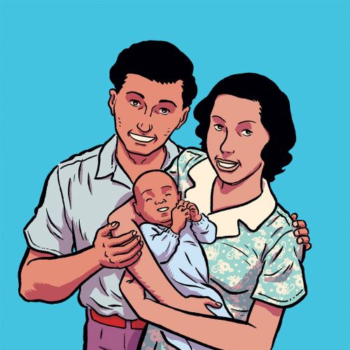 Family portrait for Remarkable Contributors book