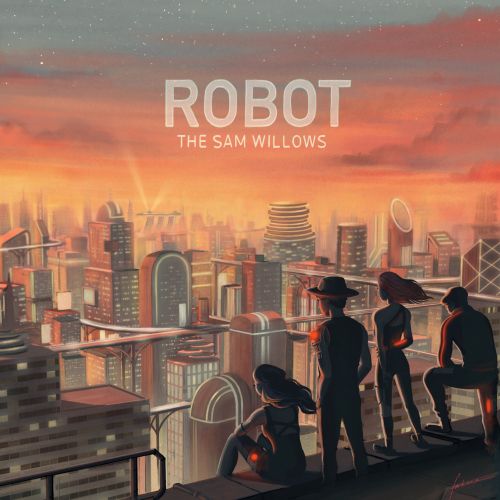 Cover design For Robot By The Sam Willows