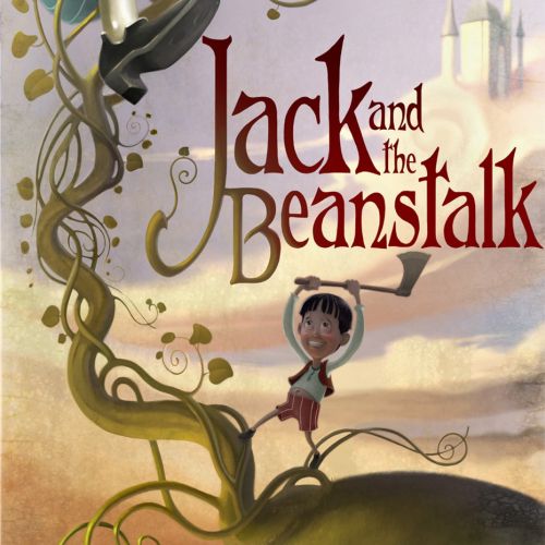 Graphic jack and the beanstalk poster
