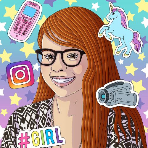 GIF Animation Of Teen Director Amelia Conway