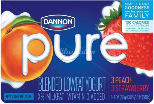 Food & Drink Pure yogurt
