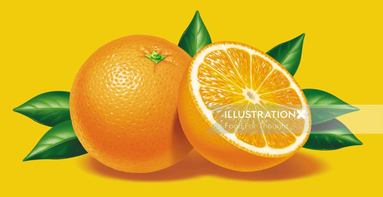 Aliments et boissons Oranges