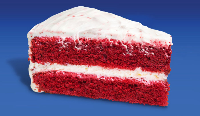 Food For Thought's illustration of red velvet pastry