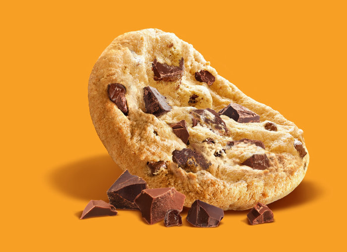 Illustration promotionnelle du cookie aux pépites de chocolat
