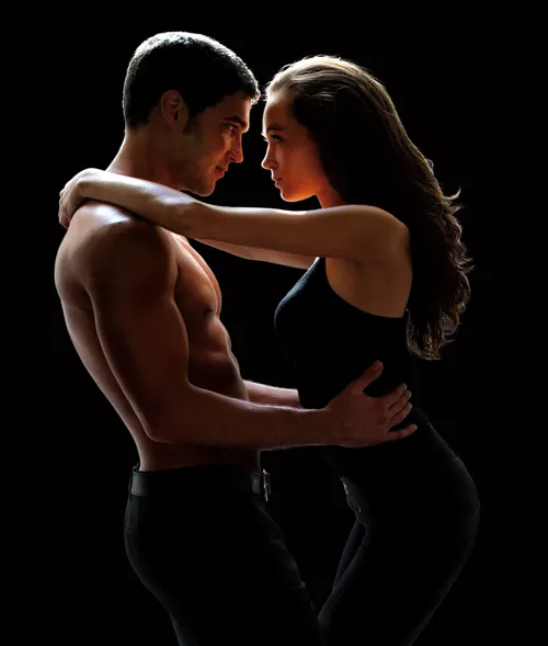 Lovely couple dancing
