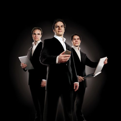 Business Executives in black suit
