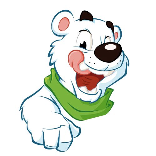 Cartoon & Humour snow bear
