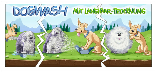 Cartoon & Humour Dogwash
