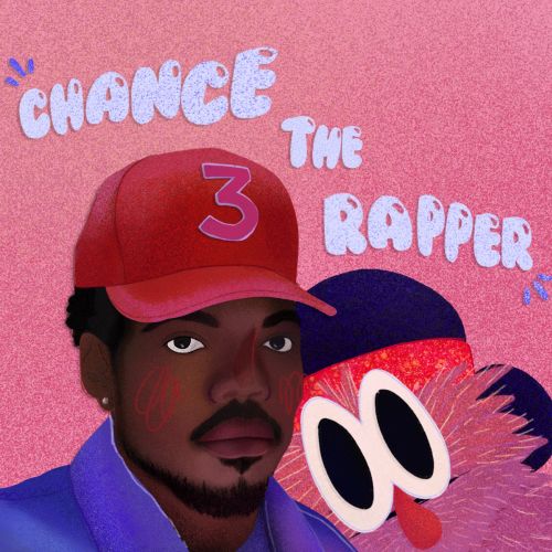 Chance the Rapper portrait art