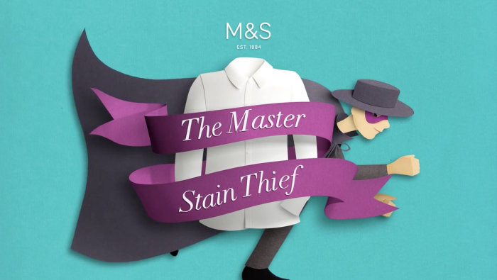 Clip animado de M&amp;S School - The Master Stain Thief