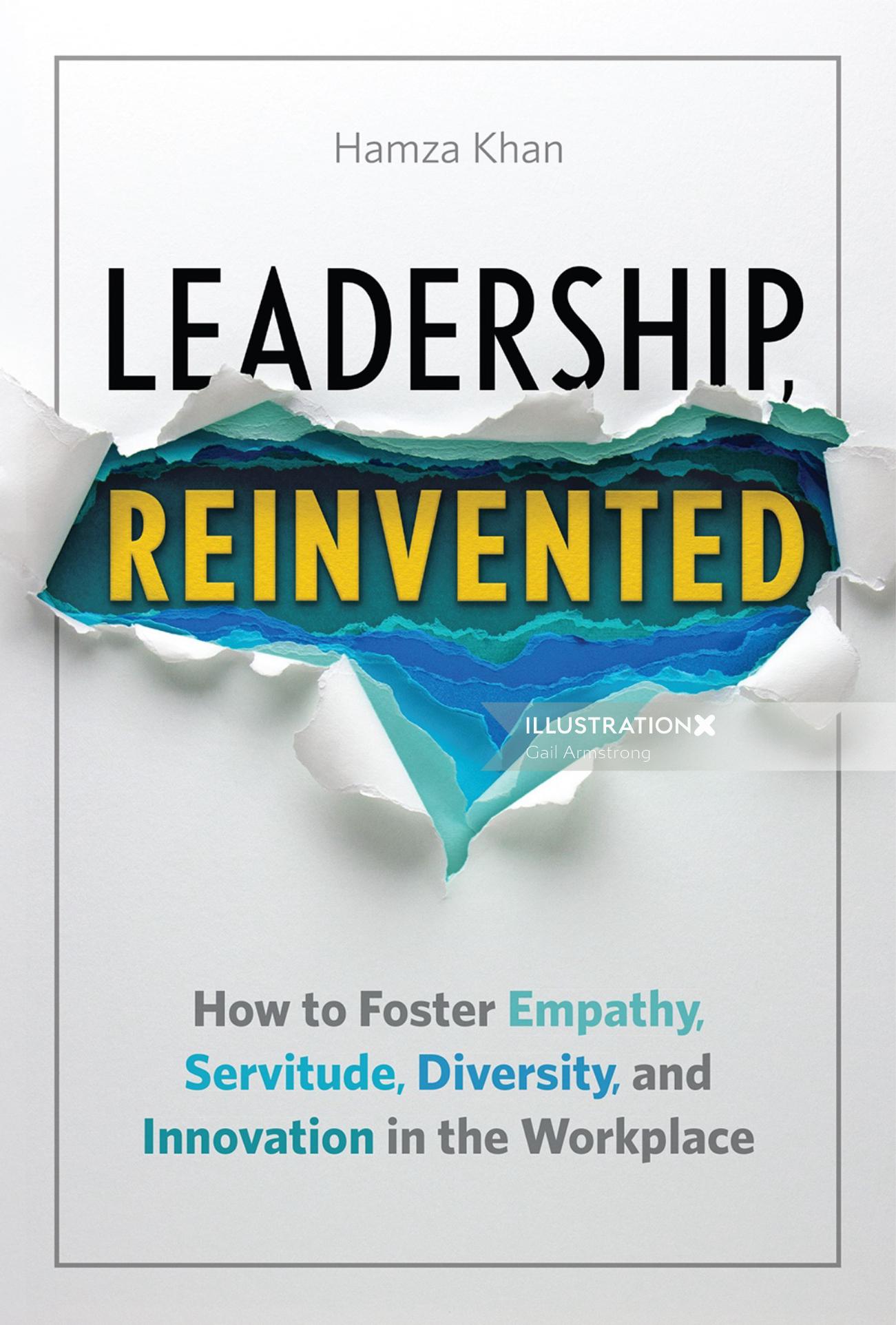 「Leadership Reinvented」ブックカバー デザイン