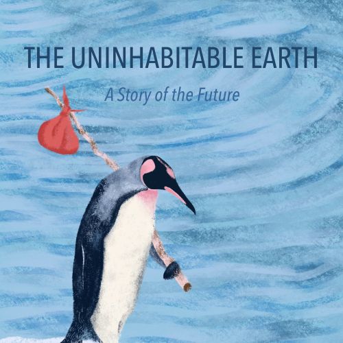 "The Uninhabitable Earth" book cover design