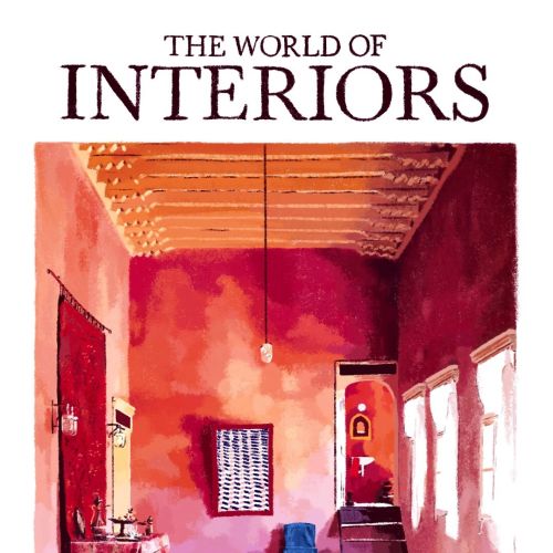 The World of Interiors Magazine cover art