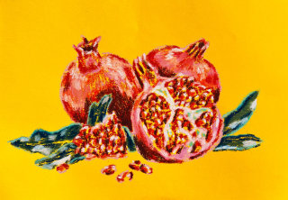 Food illustration of Pomegranate