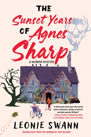 "The Sunset Years Of Agnes Sharp" book cover illustration