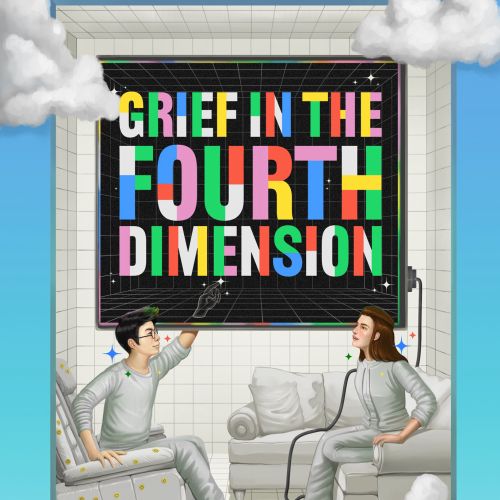 Surreal cover for Grief in the Fourth Dimension by German Gonzalez