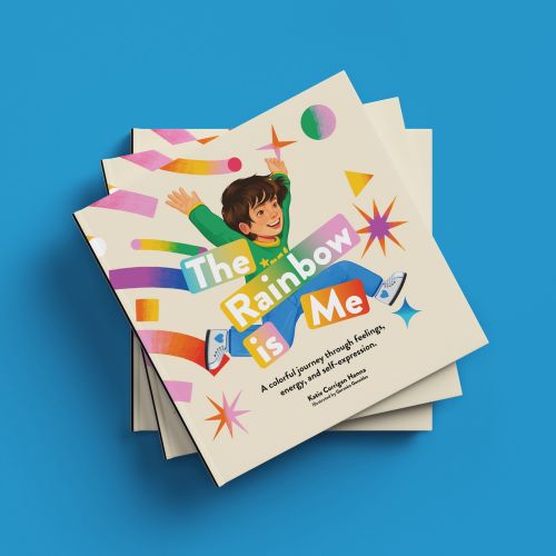Book cover of The Rainbow Is Me illustrated by German Gonzalez