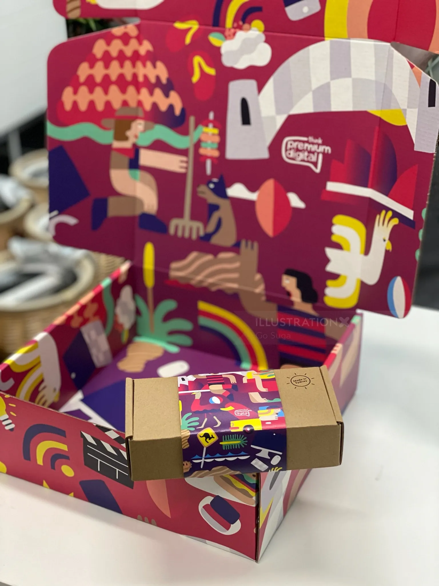 Think Premium Digital packaging box design