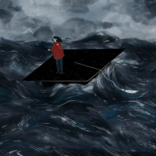 Illustration highlighting the emotions of recent graduates.