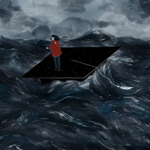 Ilustração destacando as emoções dos recém-formados.