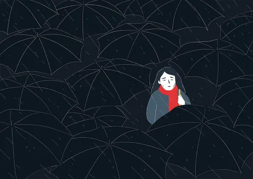 Digital art of night dreams 