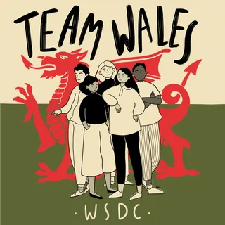 Team wales graphic design 