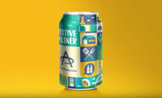 ビール缶の回転アニメーション