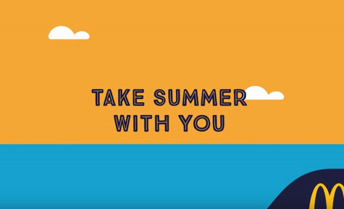 Take summer with you by Mcdonald Animation