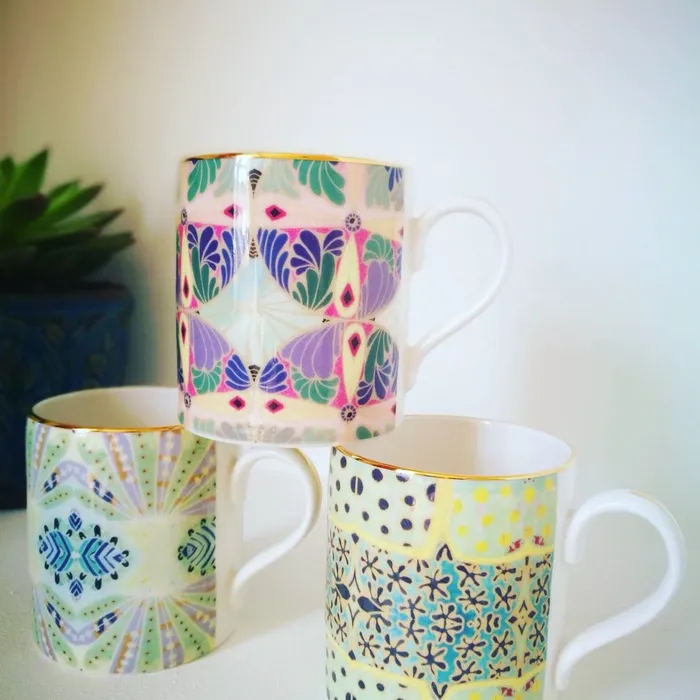 Tazas de café decorativas
