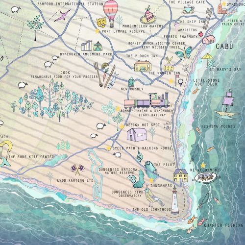 Maps Cabu by the sea
