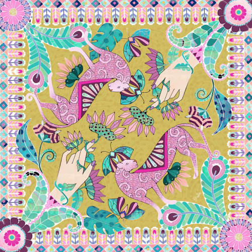 Hannah Davies Decorative and Textile Illustrator, South Wales