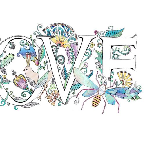 Letters Love - Illustration by Hannah Davies