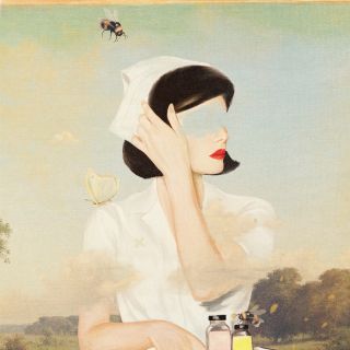 Heather Landis - Vintage, collage illustrator. USA