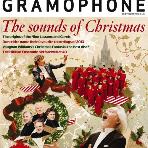 The sounds of Christmas illustration for Gramophone Magazine