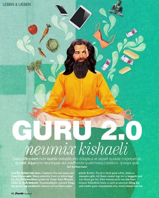 Illustration of guru by Heather Landis