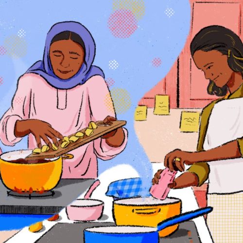 Inherited recipes online show illustration