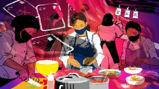 Pandemic's Impact on Women in London Restaurant